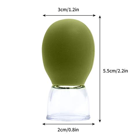 Ashosteey Glass Cupping Set,Facial Cupping Cups Glass Silicone Cupping