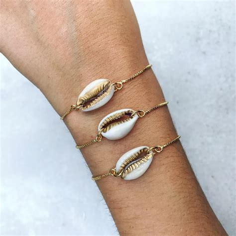 Bohemian Alloy Shells Bracelets Brace Lace Women Seashell Bracelet