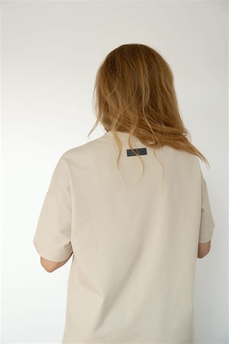 Marškinėliai OVERSIZE NUDE Kristale lt