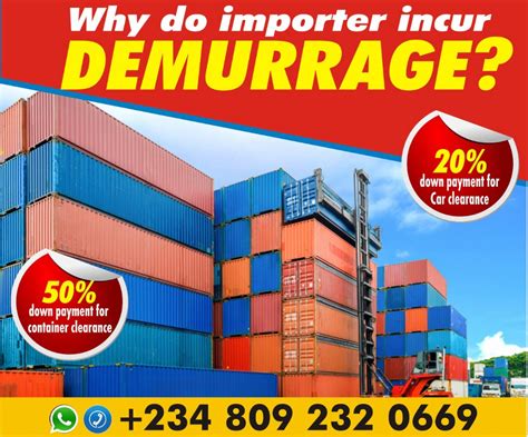 Importers Incur Demurrage On Imported Goods Because Clearing Agents Do