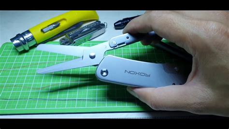 Roxon Ks Folding Knifescissor Noob Review Youtube