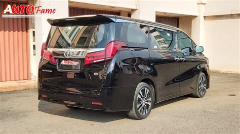 Toyota New Alphard Facelift G ATPM 2018 Black On Beige KM 26 000 AUTOFame