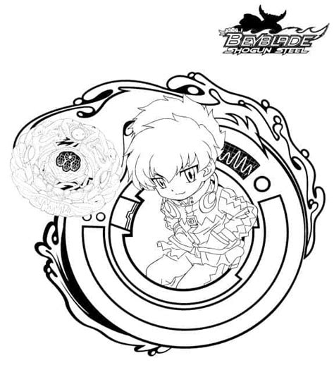 30 Desenhos De【beyblade Para Colorir】ᐅ Grátis