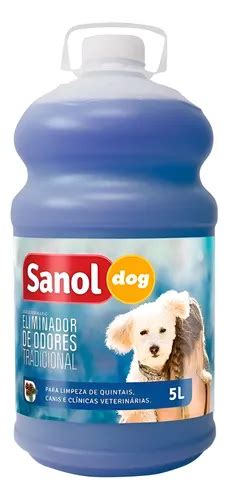 Desinfetante Para Cachorro - Desinfetante Eliminador De Odores 5l Sanol Cachorro Gato Pet Neutra ...