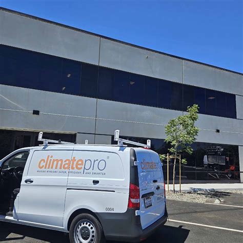 San Rafael Office 3M Exterior Window Tint Install | ClimatePro