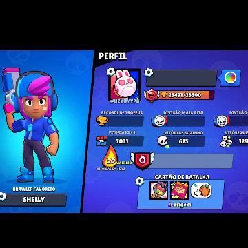 Conta Brawl Stars 28k Shelly Brawl Stars GGMAX