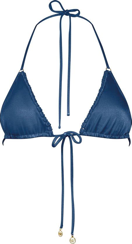 Watercult Viva Energy Triangel Bikini Top Maat Blauw Bol