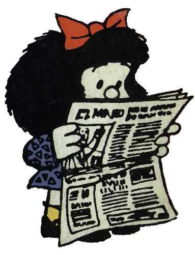 Cliparts Cartoons Mafalda Animaatjesnl