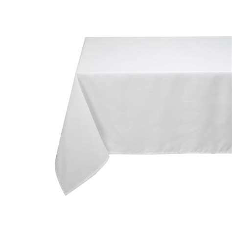 White Rectangle Tablecloth Prestige Wedding Event Hire