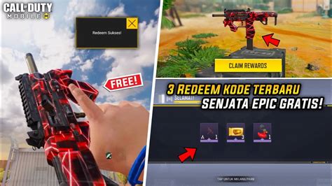 Redeem Kode Codm Terbaru Kupon Emas Senjata Epic Gratis Codm