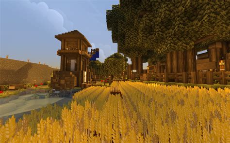 Minecraft Wheat farm by xXSirCrayonXx on DeviantArt