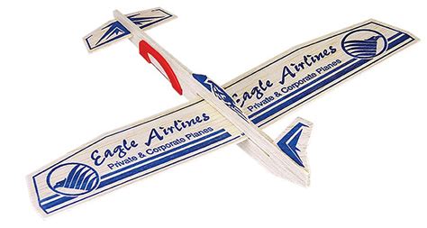 Canard Wing Reverso Balsa Airplane Glider | Promotional Product Ideas ...