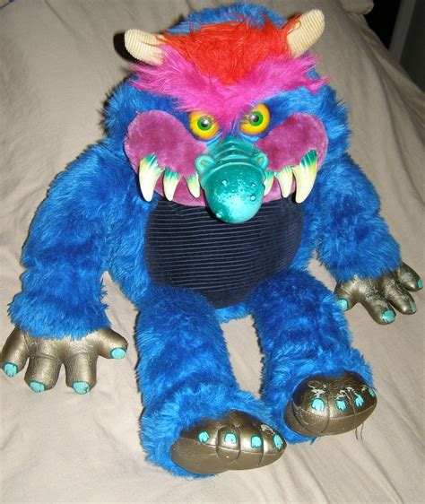 My Pet Monster Large Vintage Stuffed Creature Amtoy 1986