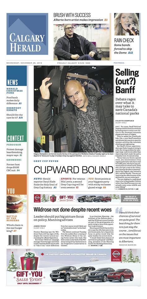 Calgary Herald: the latest Postmedia relaunch | García Media