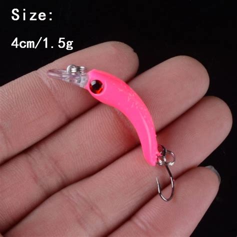 Multicolor Artificial Lures Cm G Floating Minnow Baits Fishing Ebay