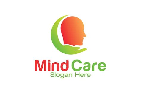 Modelo De Design De Logotipo Mind Care Vetor Premium