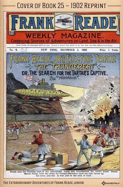 It's Frank Reade Friday! For our money, the landship from Book 25 is