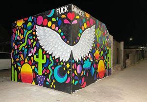 FOTOS Mural Fuck Cáncer provoca reacciones en Sonora Grupo Milenio