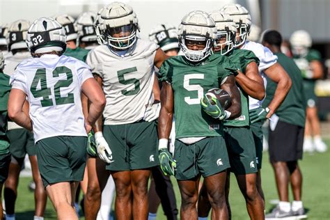 Michigan State Football Week 1 Depth Chart Projections