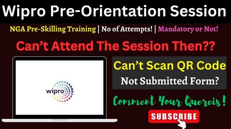 Wipro Pre Orientation Session Wipro NGA Pre Skilling Training Wipro