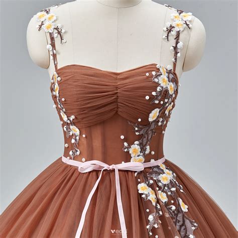 brown prom dresses 3