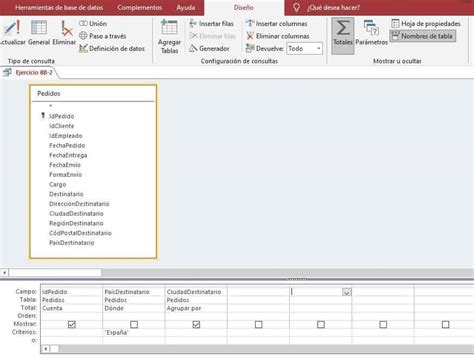 Curso De Access Con Ejercicios Pr Cticos Consultas Con Totales En