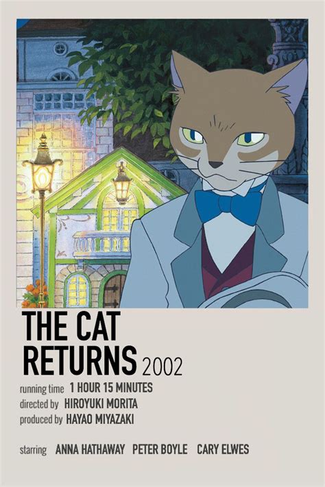 The Cat Returns Simplistic Poster Das Königreich Der Katzen