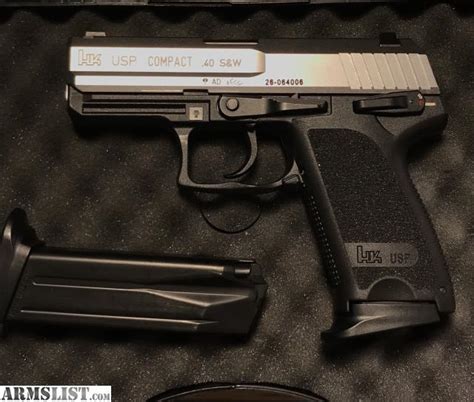 ARMSLIST For Sale HK USP 40 Compact Stainless