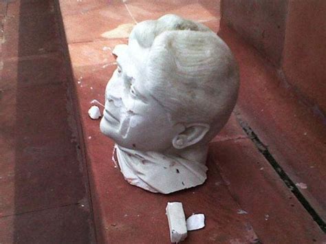 Mayawati's statue damaged in Lucknow, 3 held - Hindustan Times