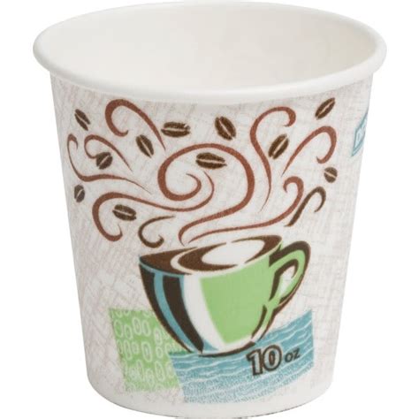 Dixie 8 Oz Insulated Paper Hot Cup Individually Wrapped Case Of 1000 HD Supply