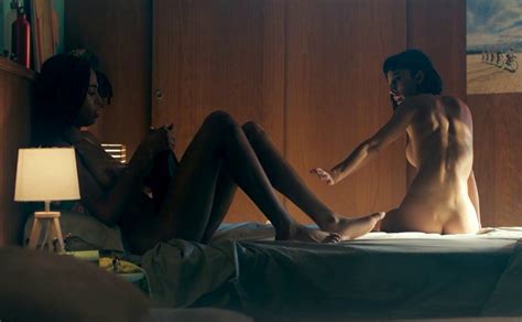 Laura Moray Nira Oshaia Breasts Lesbian Scene In Olympo AZNude