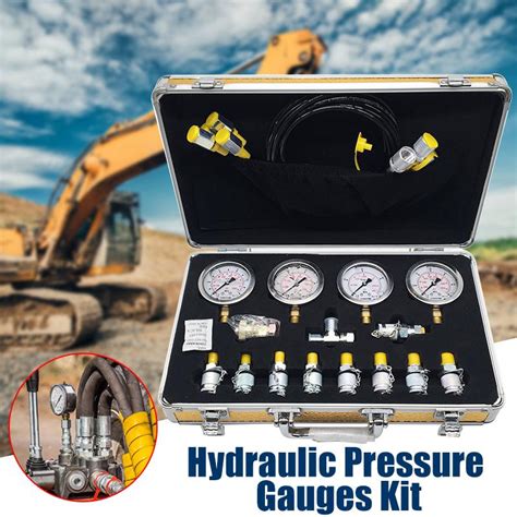 Buy 10 25 40 60mpa Portable Hydraulic Pressure Guage Excavator