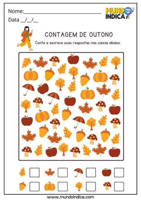 Atividade Outono Ed Infantil - 15 Atividades de Outono para Educação Infantil para Imprimir
