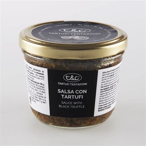 Salsa Al Tartufo Nero T C S R L Tartufi Acqualagna