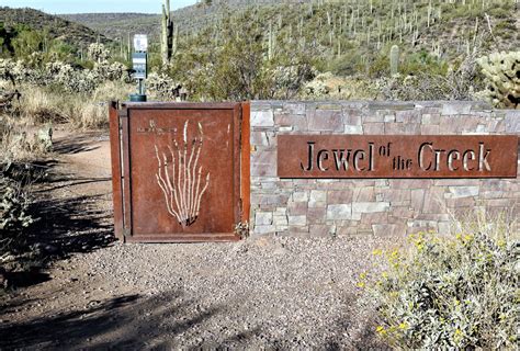 Trail Entrance Jewel Of The Creek Preserve Cave Creek AZ My