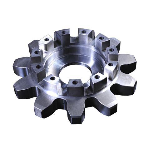 External Spur Sprocket Gear Of Alloy Steel With DIN Class 6 Tooth