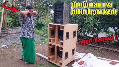 Ini Baru Horeg Cek Sound Box Planar Double Inch Auto Tetengga