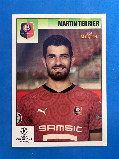 Topps Merlin Heritage Ucl N Martin Terrier Stade