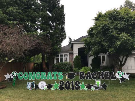 2020 Graduation Lawn Signs Paper And Party Supplies Pe