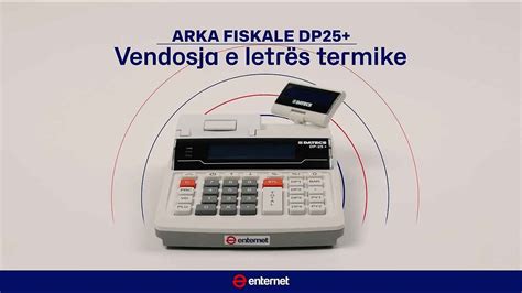 Si Të Vendosim Letrën Termike Në Arkë Fiskale Enternet Youtube