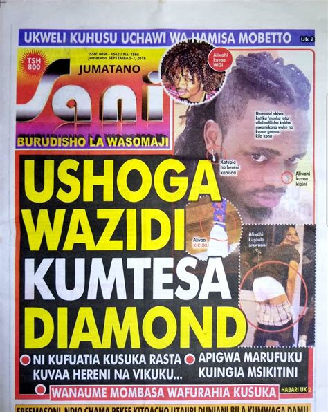 Habari Kubwa Za Magazeti Ya Tanzania September Hardnews Udaku Na