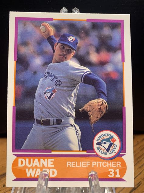 1989 (BLUE JAYS) Score Young Superstars II #13 Duane Ward | eBay