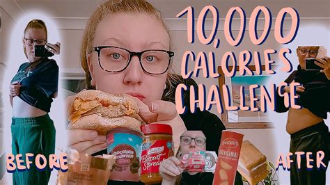 10000 Calorie Challenge Girl Vs Food Epic Cheat Day Tanwen Haigh Youtube