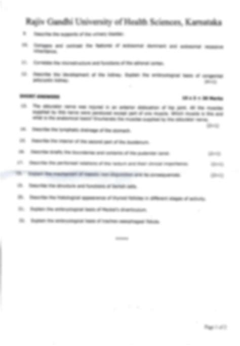 Rguhs 3rd Year Bds Question Papers 7
