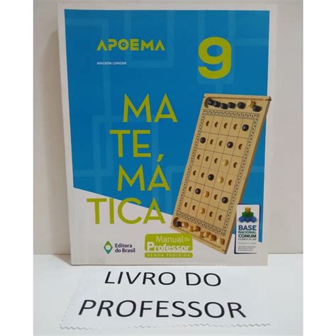 Apoema Matemática 9º Ano Livro Do Professor Shopee Brasil