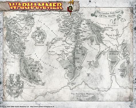 Warhammer Old World Interactive Map | Bruin Blog