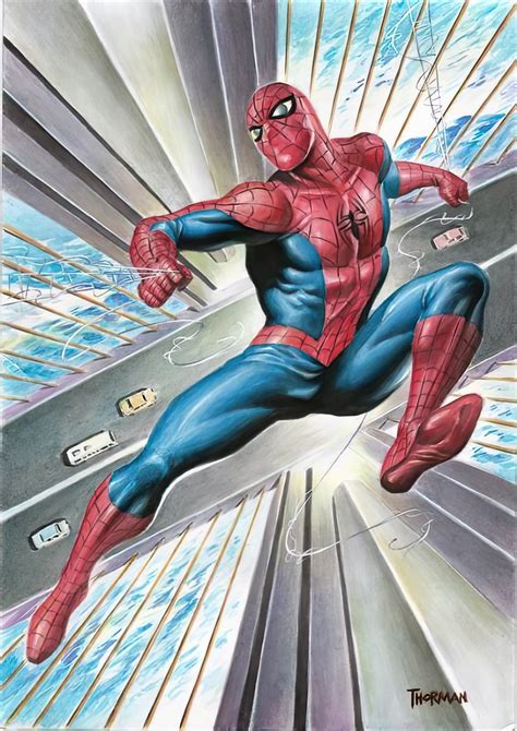 Spider Man Notes On Twitter The Amazing Spider Man Artwork By Thor