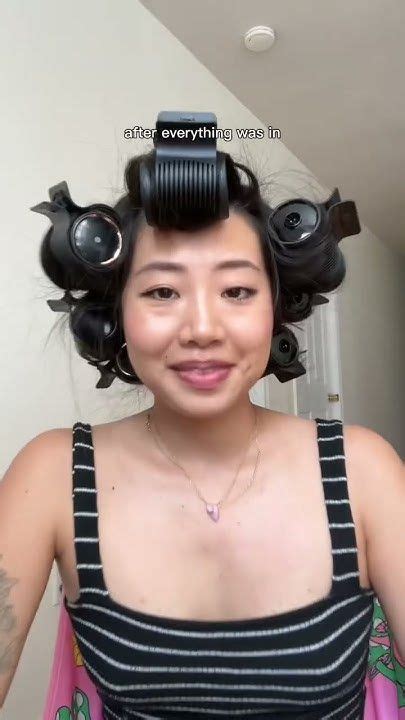 Trying Hot Rollers Bouncyhair Voluminoushair Layeredhair In 2025