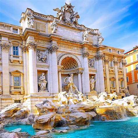 Pin de Merche Fernández en FAVORITOS Roma Fontana de trevi