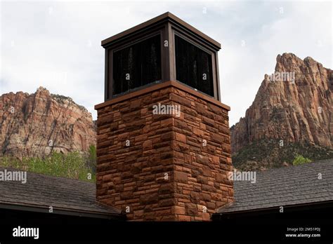 Zion National Park Visitor Center Stock Photo - Alamy